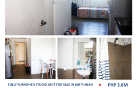 Studio Unit in Vista Katipunan, Quezon City