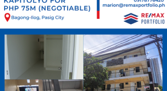 FOR SALE! Rental apartment building in Pasig for Php 75 million (negotiable)
