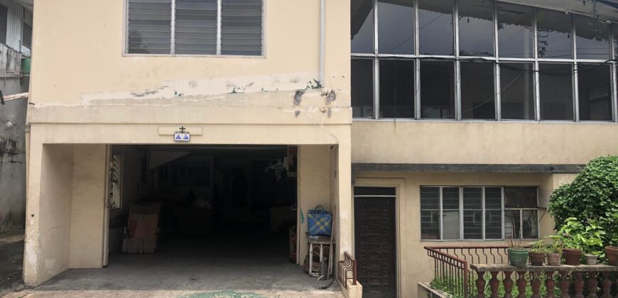 Lot w/ Old House  New Manila near St Luke’s Hospital (valued as Lot)