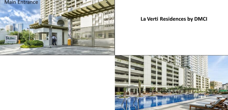 2 Bedroom Unit at La Verti Residences by DMCI