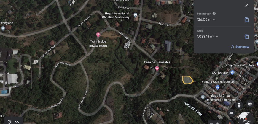 1,034 sqm Vacant Lot in Victoria Valley / Valley Golf