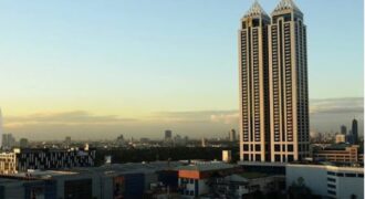 Furnished with 2 Single Beds in BSA Twin Towers, Mandaluyong City