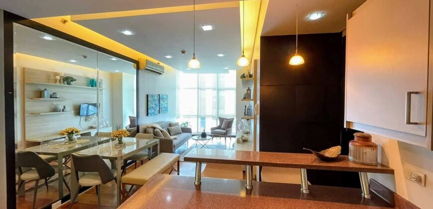 Fully Furnished 2BR w/ Parking in Sapphire Residences, BGC – Php 19.5M