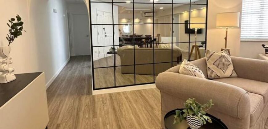 Newly-Renovated 4BR Unit with 2 Tandem Parking Slots, Olympic Heights Tower, Eastwood City, Quezon City