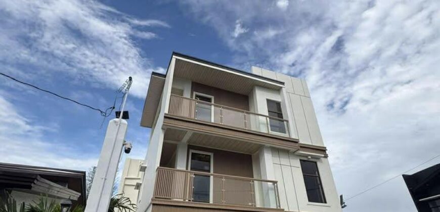 Brand-New 3-Storey Home For Sale in Taytay, Rizal