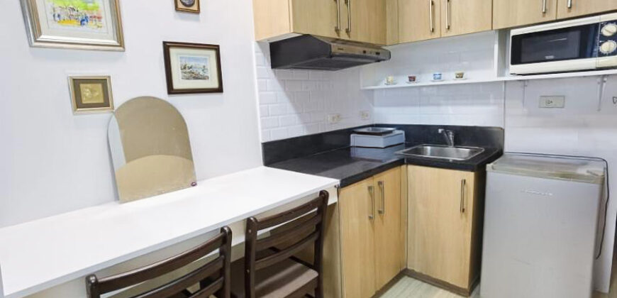 Studio Unit at One Pacific Place, Salcedo Village, Makati City