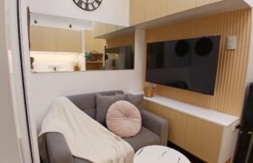 1BR B-NEW CONDO FULLY FURNISHED | INFINA TOWER, AURORA BLVD, QUEZON CITY