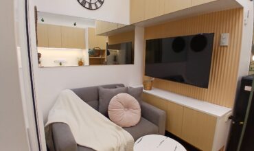 1BR B-NEW CONDO FULLY FURNISHED | INFINA TOWER, AURORA BLVD, QUEZON CITY