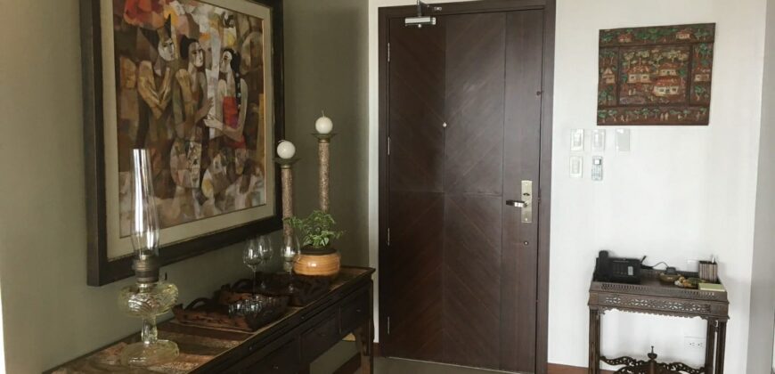 3BR Fully Furnished unit with 2 Parking Slots in St. Francis Shangri-La Place, Mandaluyong City