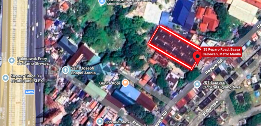 1,600 SQM Warehouse for Lease in Baesa, Caloocan City