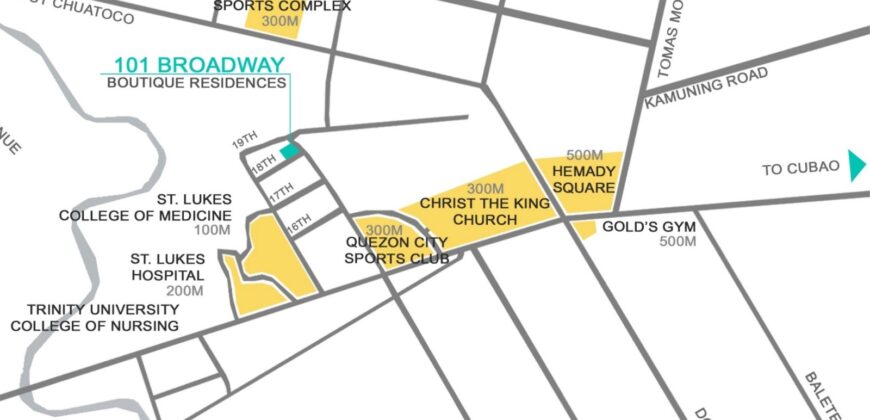 193 SQM Lot with Old Residential Structure at Broadway corner 18th St. Brgy. Kalusugan, New Manila, Quezon City