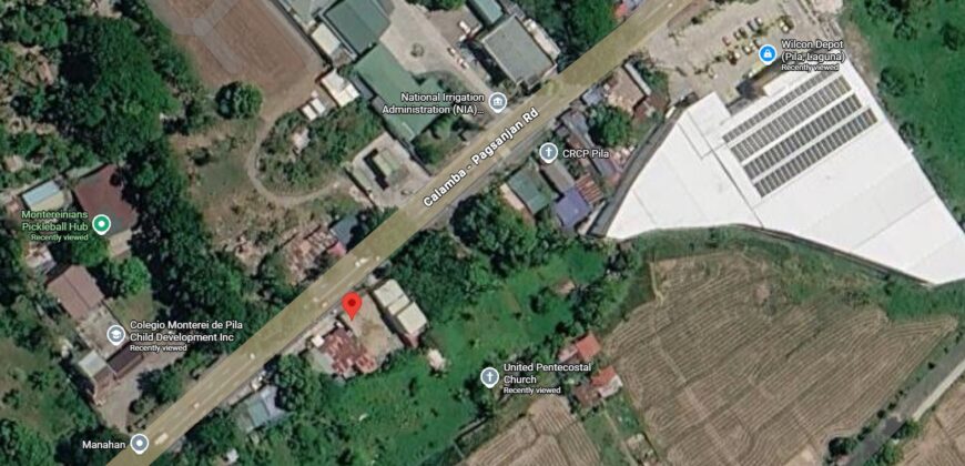 467 SQM PRIME COMMERCIAL LOT FOR SALE – PILA, LAGUNA